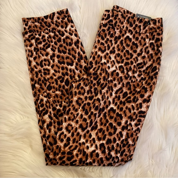 Talbots Chatham Ankle Pants - NWT - Size 4 - Leopard Print - Picture 3 of 11